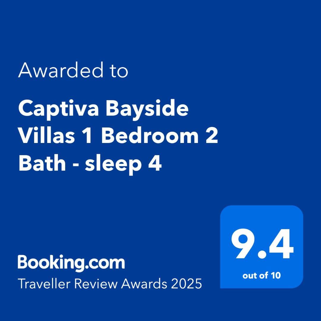Captiva Bayside Villas 1 Bedroom 2 Bath - Sleep 4 Captiva Island 외부 사진